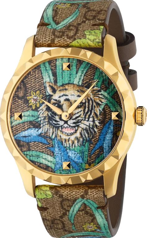 gucci tiger eye watch|Gucci tiger watch 38mm.